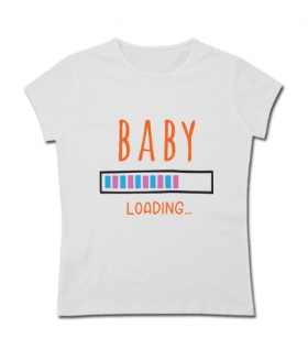 Camiseta para mam&aacute; BABY LOADING