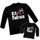 Camiseta manga larga EL PADRAZO + Camiseta EL HIJAZO