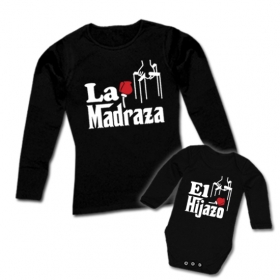 Camiseta manga larga LA MADRAZA + Body la HIZAJO