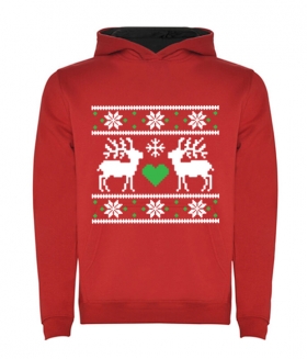 Sudadera capucha NAVIDAD