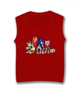 Camiseta sin mangas SONIC Y AMIGOS