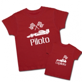 Camiseta PILOTO F1 - Camiseta COPILOTO F1