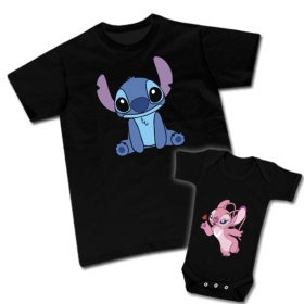 Camiseta pap&aacute; STITCH - Body ANGEL
