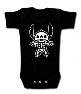 Body beb&eacute; STITCH ESQUELETO