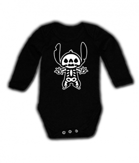 Body beb&eacute; STITCH ESQUELETO