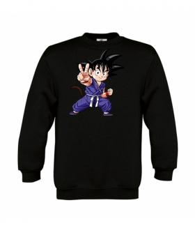 Sudadera sin capucha GOKU DEDOS VICTORIA