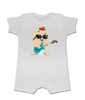 Pijama BEB&Eacute; CON GUITARRA