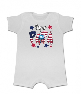 PIJAMA SUPER PADRE CAPITAN AMERICA