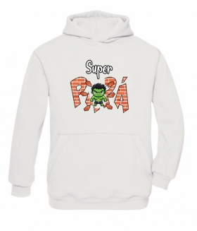 Sudadera Capucha SUPER PAP&Aacute; HULK