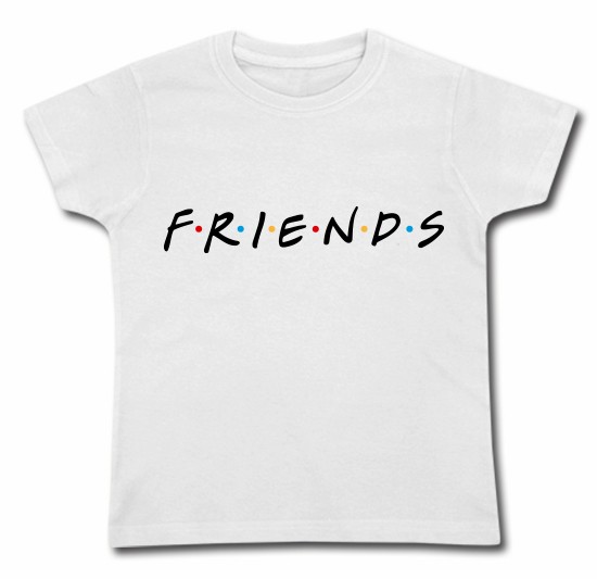 Camiseta SERIE FRIENDS | Ropa Bebés en Mis Diablillos
