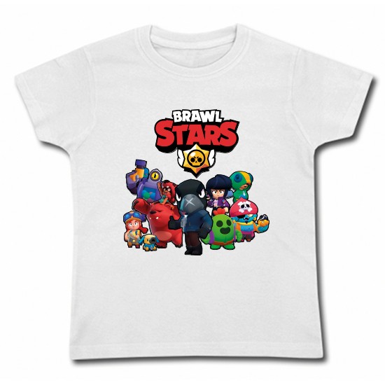 Camiseta Brawl Stars Gamers Ropa Bebes En Mis Diablillos - camiseta brawl stars infantil