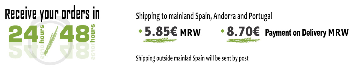 Tus pedidos en 24 / 48 horas